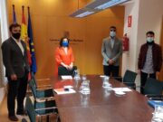 Reunión del delegado de la CIE en Baleares con la Consejera de Presidencia del Govern balear.